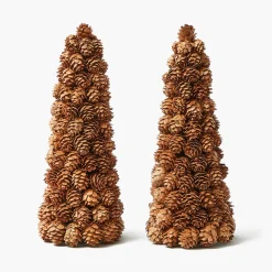 Natural Pinecone Tree (Pair)
