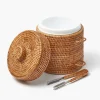 Natural Rattan Ice Bucket