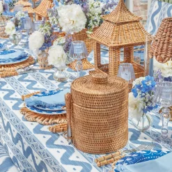 Natural Rattan Ice Bucket