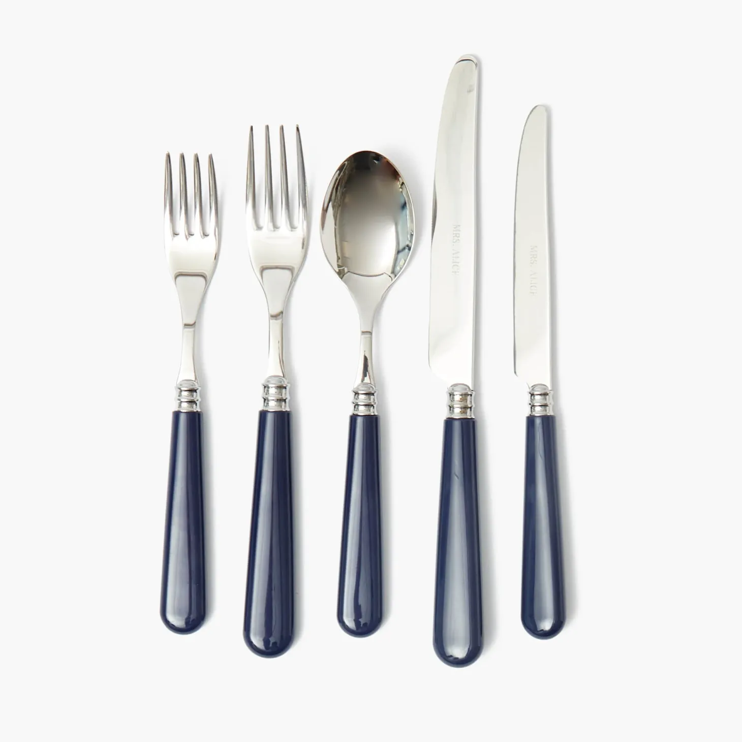 Navy Cutlery (5 piece)