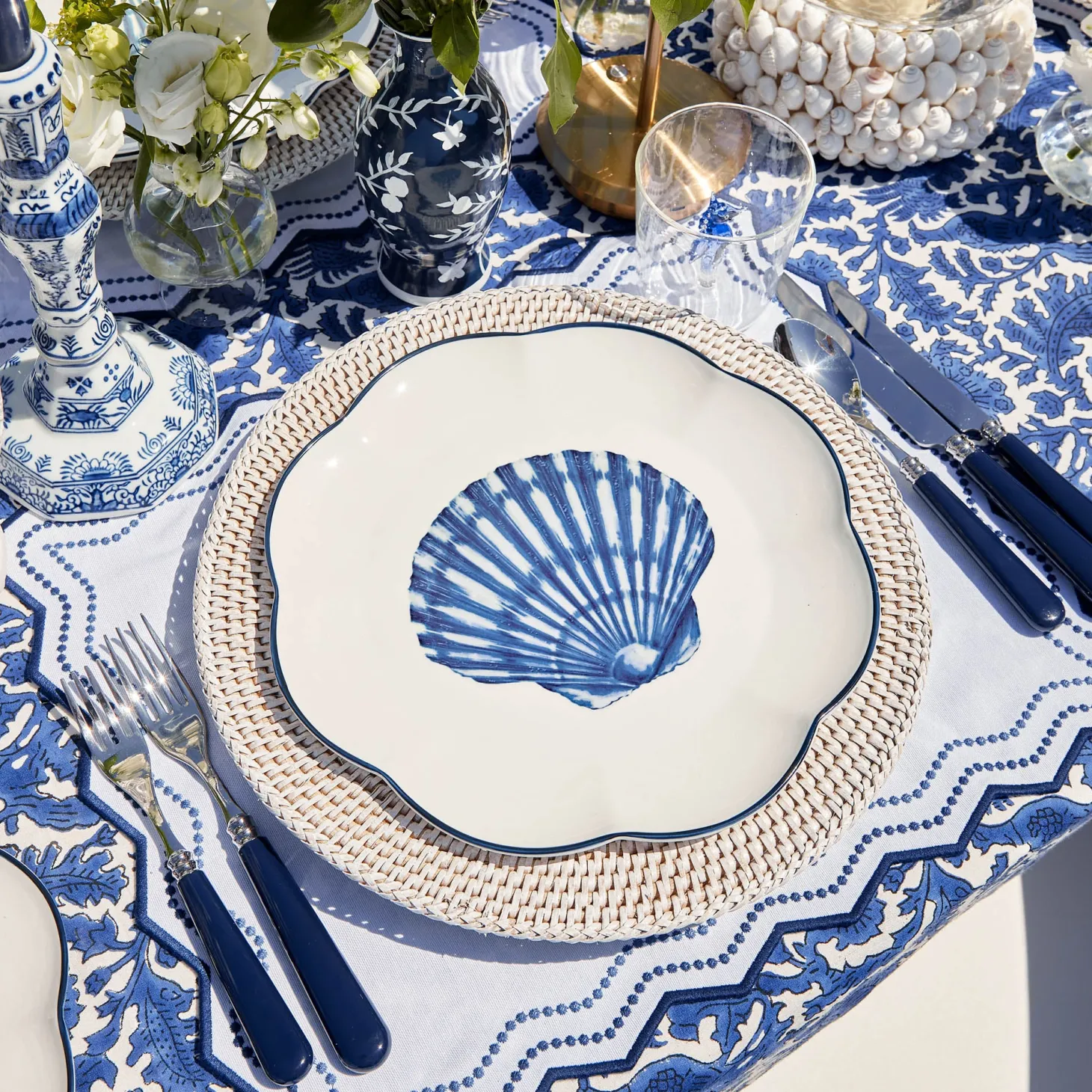 Navy Cutlery (5 piece)