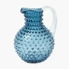 Navy Hobnail Jug