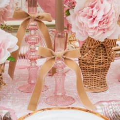 Oat Velvet Bow (Set of 4) - 20cm