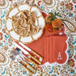 Oat Velvet Napkin Bows (Set of 4)