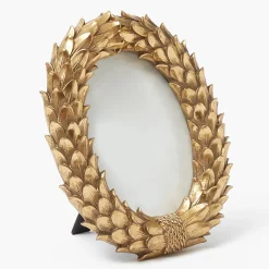 Odette Oval Gold Photo Frame - 5"x7"