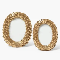 Odette Oval Gold Photo Frame - 5"x7"