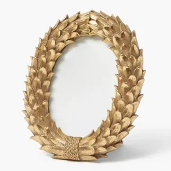 Odette Oval Gold Photo Frame - 5"x7"