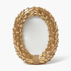 Odette Oval Gold Photo Frame - 4"x6"