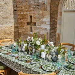 Olive Pheasant Tablecloth