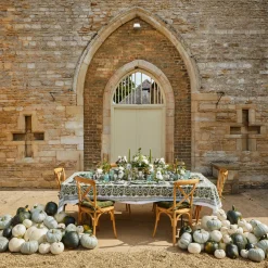 Olive Pheasant Tablecloth