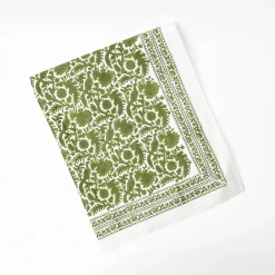 Olive Pheasant Tablecloth
