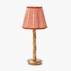 Orange Lotus Lampshade (18cm)