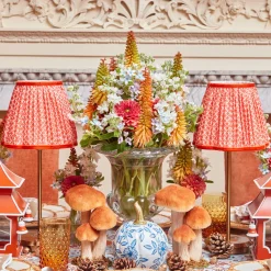 Orange Lotus Lampshade (18cm)