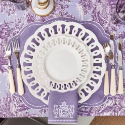 Pagoda Lilac Linen Napkins (Set of 4)