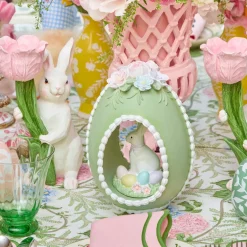 Pastel Bunny in Egg (Set of 3)