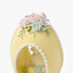 Pastel Yellow Bunny in Egg