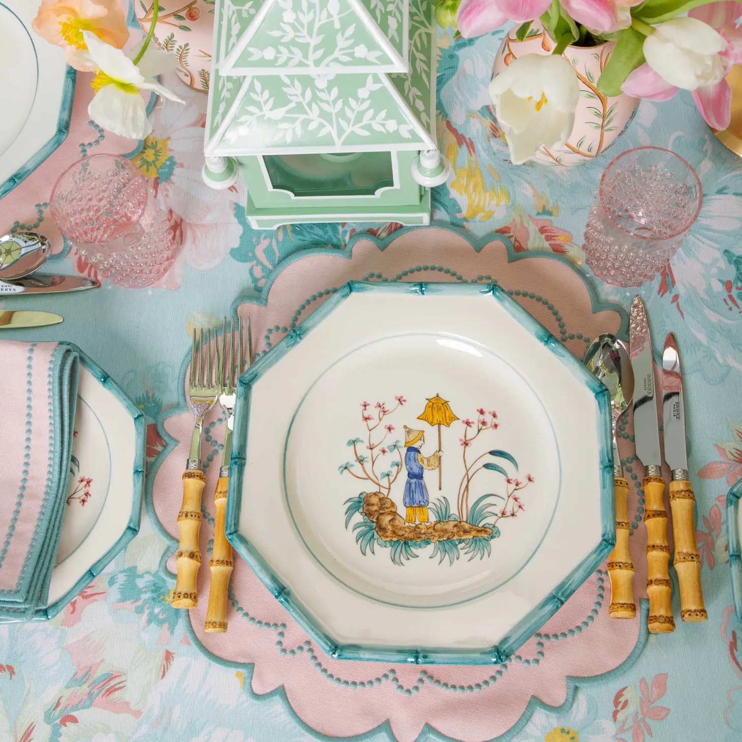 Patricia Bamboo Dinner Plates (Set of 4)