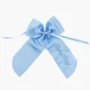 Personalisable Blue Grosgrain Bow