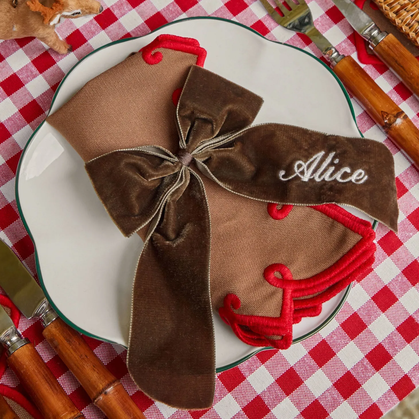 Personalisable Chocolate Bow