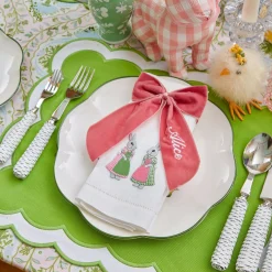 Personalisable Dusty Pink Bow