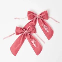 Personalisable Dusty Pink Bow
