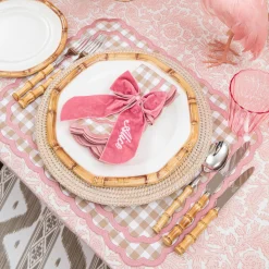 Personalisable Dusty Pink Bow
