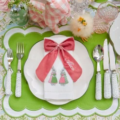 Personalisable Dusty Pink Bow