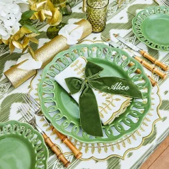 Personalisable Forest Green Bow