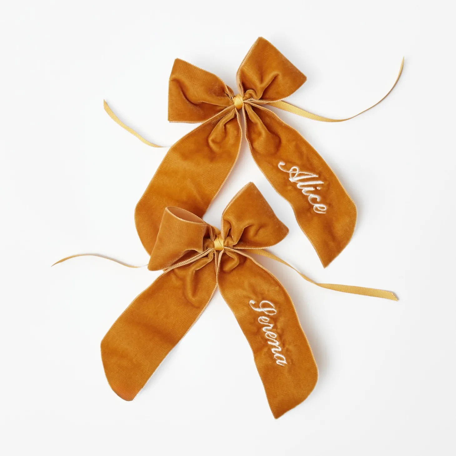 Personalisable Mustard Bow