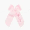 Personalisable Pink Grosgrain Bow