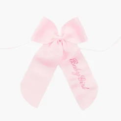 Personalisable Pink Grosgrain Bow