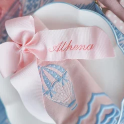 Personalisable Pink Grosgrain Bow