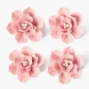 Petal Pink Fiore Napkin Rings (Set of 4)