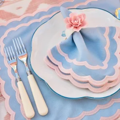 Petal Pink Fiore Napkin Rings (Set of 4)