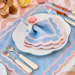 Petal Pink Fiore Napkin Rings (Set of 4)
