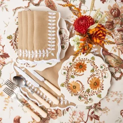 Pheasant & Flora Tablecloth