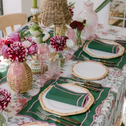 Pink Birdsong Tablecloth