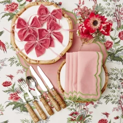 Pink Birdsong Tablecloth