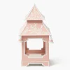 Pink Chinoiserie Pagoda Lantern