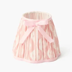 Pink Ikat Bow Lampshade (18cm)