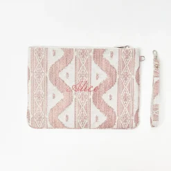 Pink Ikat Pochette