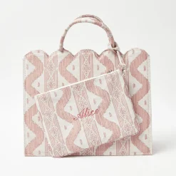 Pink Ikat Pochette