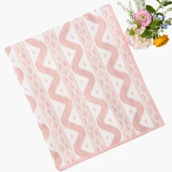 Pink Ikat Tablecloth