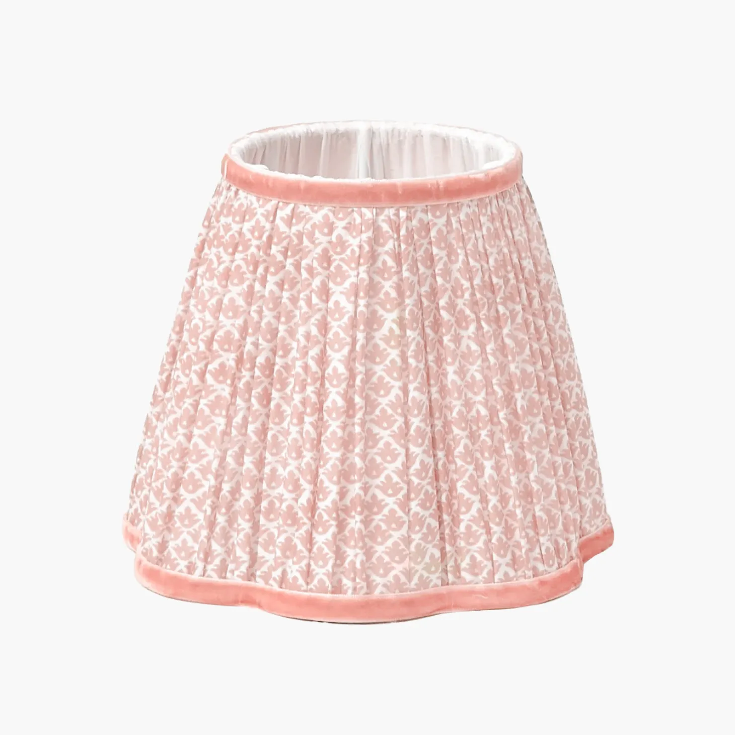Pink Leonora Lacquer Rechargeable Lamp with Pink Lotus Shade (18cm)