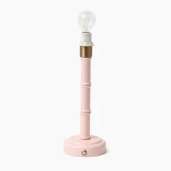 Pink Leonora Lacquer Rechargeable Lamp
