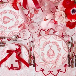 Pink Melograno Dinner Plates (Set of 4)