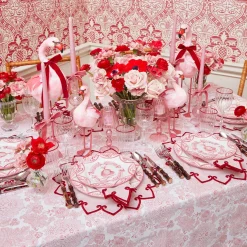 Pink Melograno Dinner Plates (Set of 4)