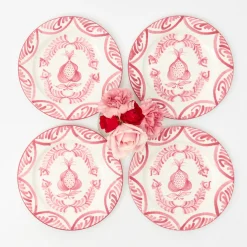 Pink Melograno Starter Plates (Set of 4)