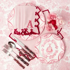 Pink Melograno Starter Plates (Set of 4)