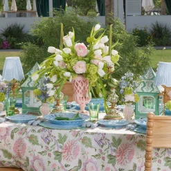 Pink Peony Tablecloth